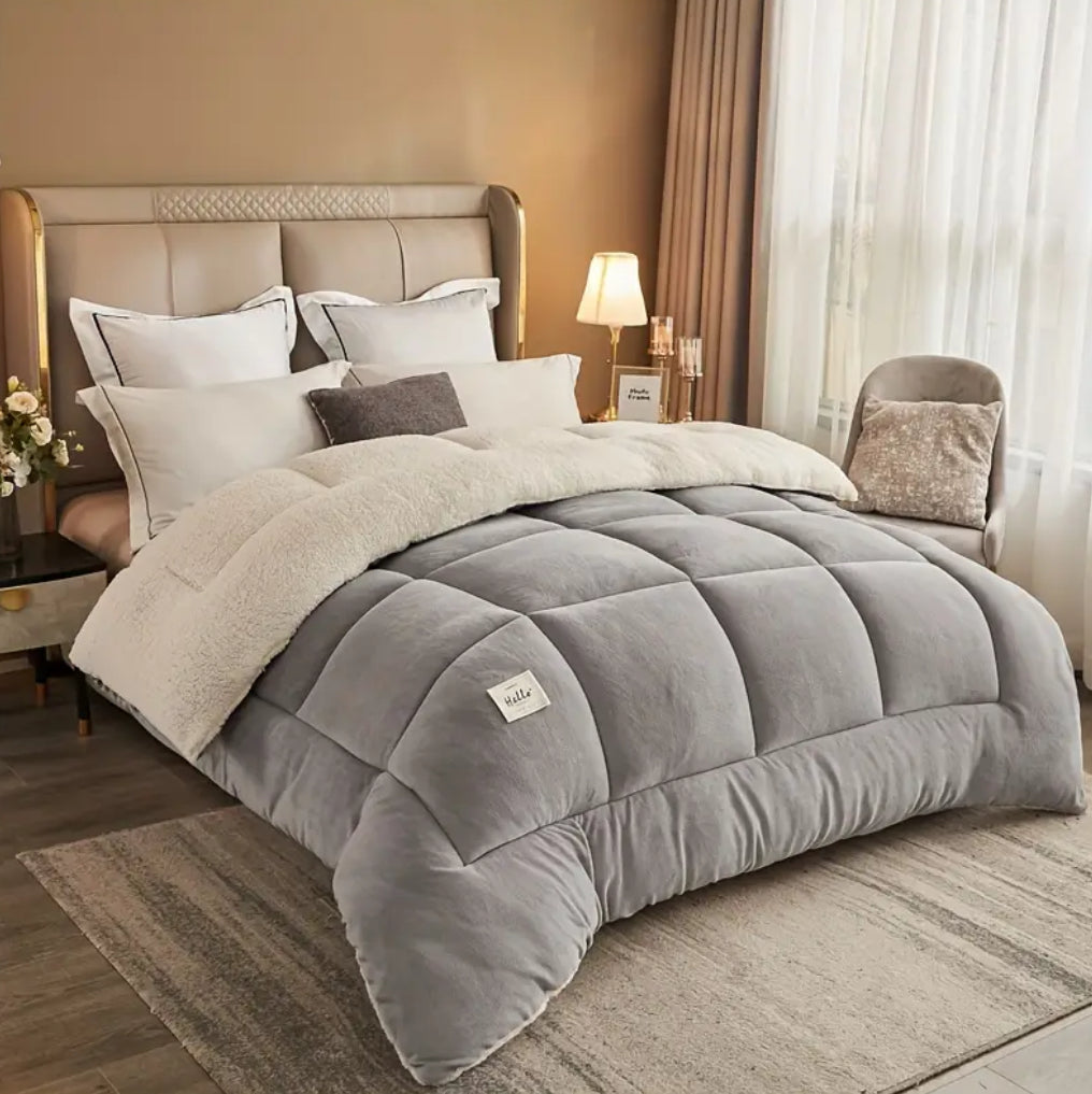 Neue 1pc Hochwertige Dreischichtige Warme Bettdecke für Herbst und Winter