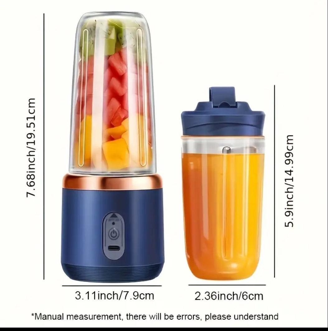 Tragbarer 2-in-1 Mixer und Entsafter